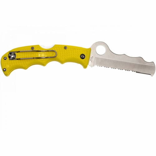 Складной нож Spyderco Rescue Assist™ Salt Yellow - 79PSYL фото 12