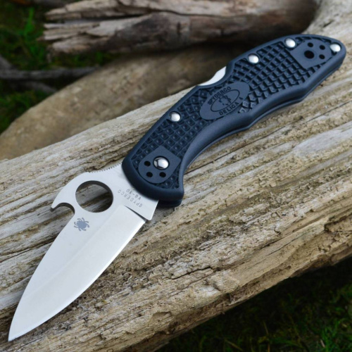 Складной нож Spyderco Delica 4 Emerson Wave Opener® 11PGYW фото 11