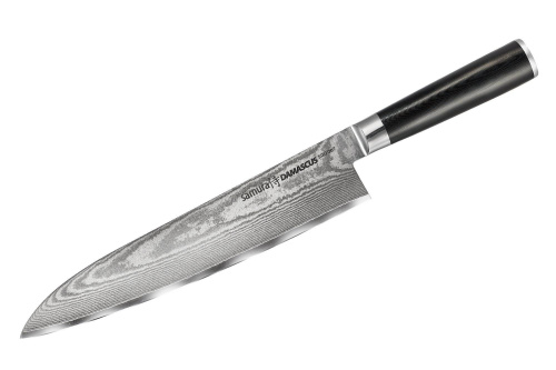 2011 Samura Нож кухонный "Samura DAMASCUS" Гранд Шеф 240 мм фото 5