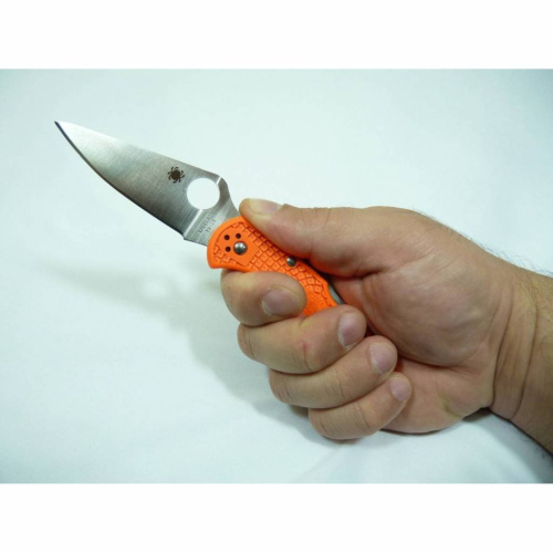 Складной нож Spyderco Delica 4 Flat Ground - 11FPOR фото 4 Складной нож Spyderco Delica 4 Flat Ground - 11FPOR фото 4