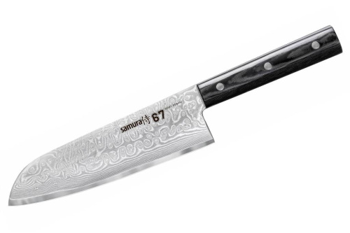 2011 Samura Нож кухонный "Samura 67" Сантоку 175 мм 2011 Samura Нож кухонный "Samura 67" Сантоку 175 мм