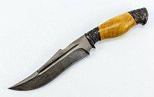 Боевой нож  Авторский Нож из Дамаска №12