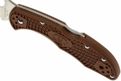 Складной нож Spyderco Delica 4 Flat Ground - 11FPBN фото 18 Складной нож Spyderco Delica 4 Flat Ground - 11FPBN фото 18