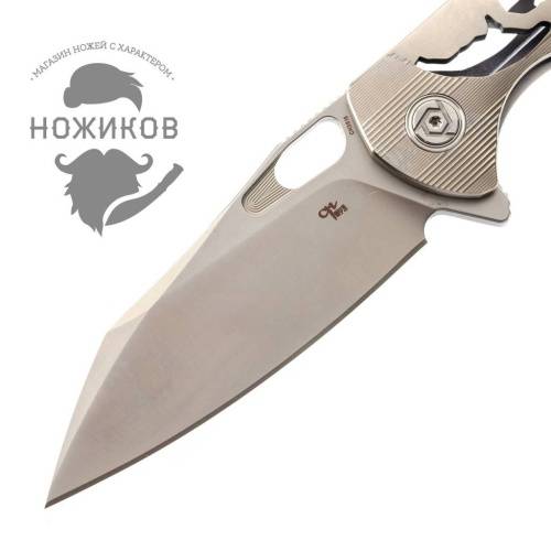 5891 ch outdoor knife CH3515 Silver фото 5