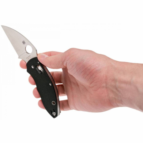Складной нож Spyderco Q BALL BLACK C219GP фото 3 Складной нож Spyderco Q BALL BLACK C219GP фото 3
