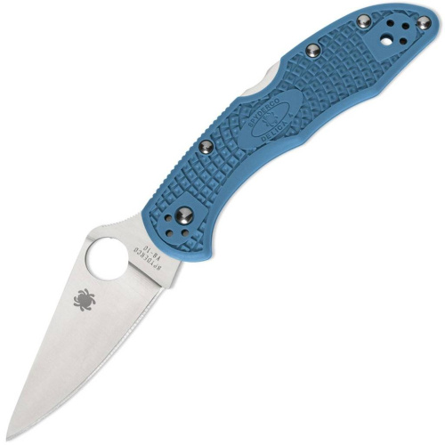 Складной нож Spyderco Delica 4 Flat Ground - 11FPBL