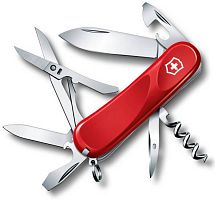  нож перочинный Victorinox Evolution 14.600 2.3903.ET 85мм 14 функций полупрозрачный красный